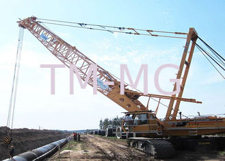 Durable Knuckle Boom Jib Hydraulic Crawler Crane For Lifting 180tons Goods