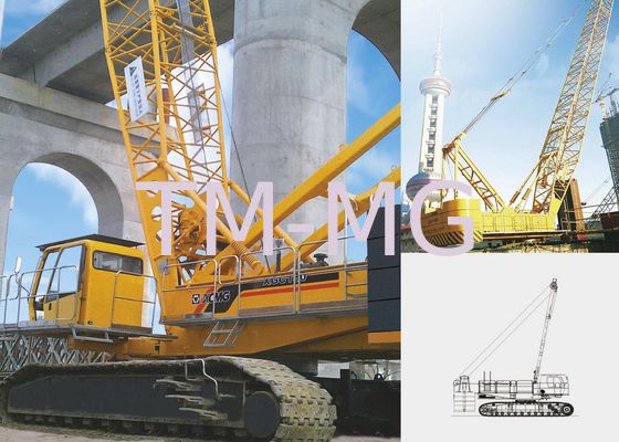 Kalite  Jib Tracked Hydraulic Crawler Crane QUY130, Knuckle Boom Crane for Lifting Heavy Things Fabrika