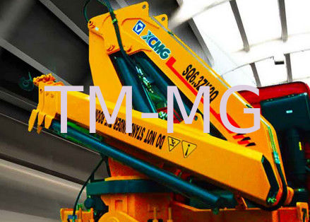 Dayanıklı XCMG Katlanır Bomlu Kamyon Madencilik Endüstrisi için Vinç 6300kg Güvenliği Atlı