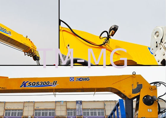 Dayanıklı Teleskopik Kargo Vinç kamyon 12000 kg Crane 4250 kg Monteli